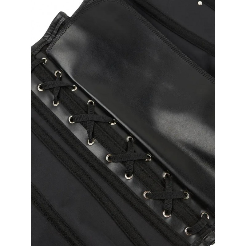 Steampunk PU Corset with Chain NW35895