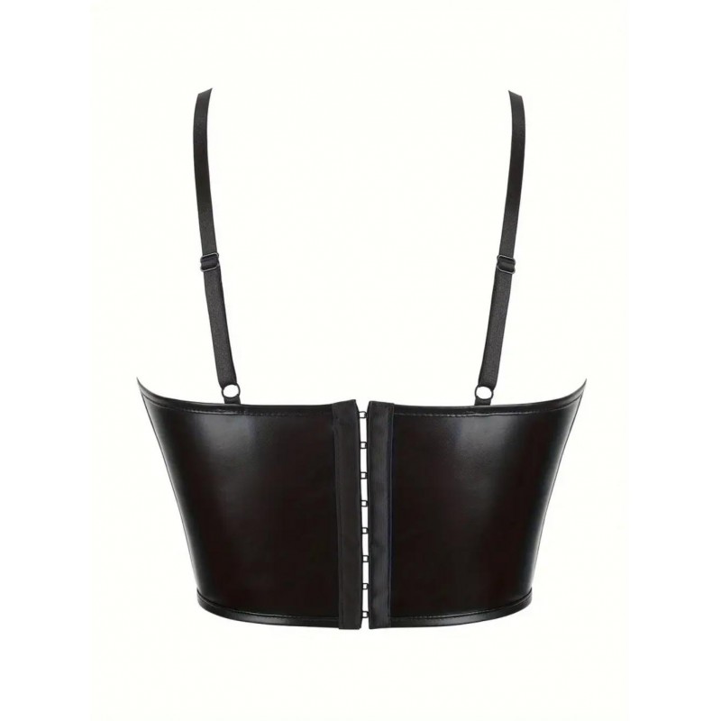 Adjustable Thin Strap Corset And Tank Top WU58091
