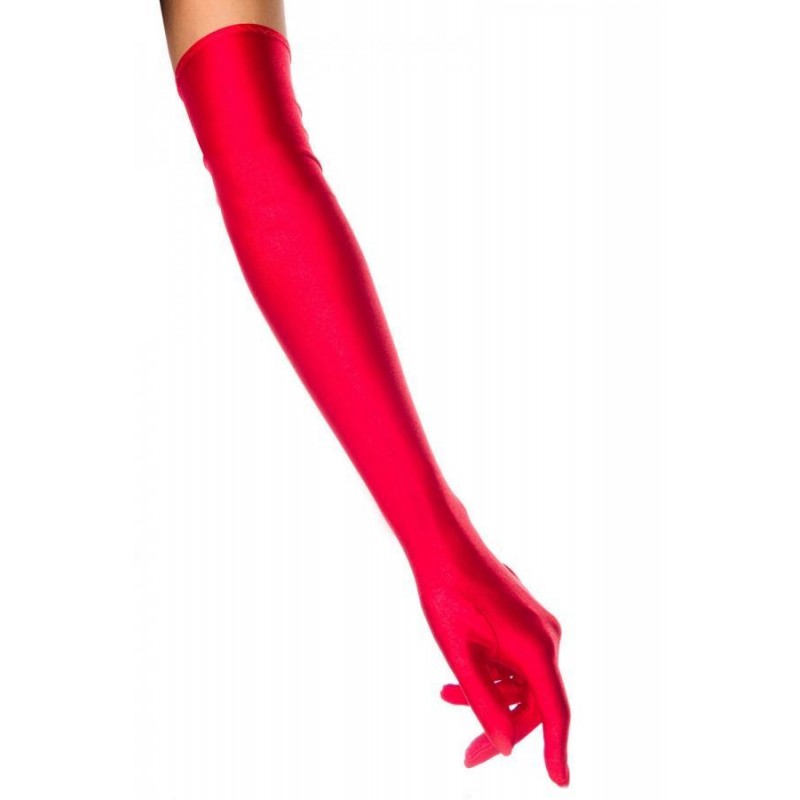 Extra Long Satin Gloves 10372R