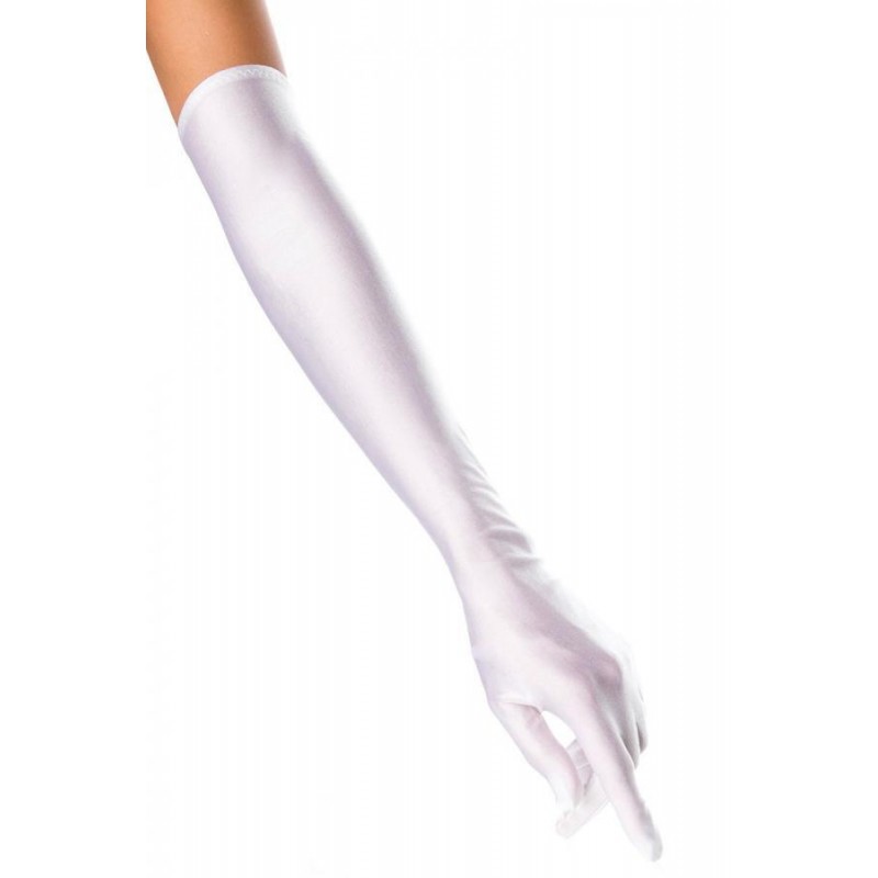 Extra Long Satin Gloves 10372W