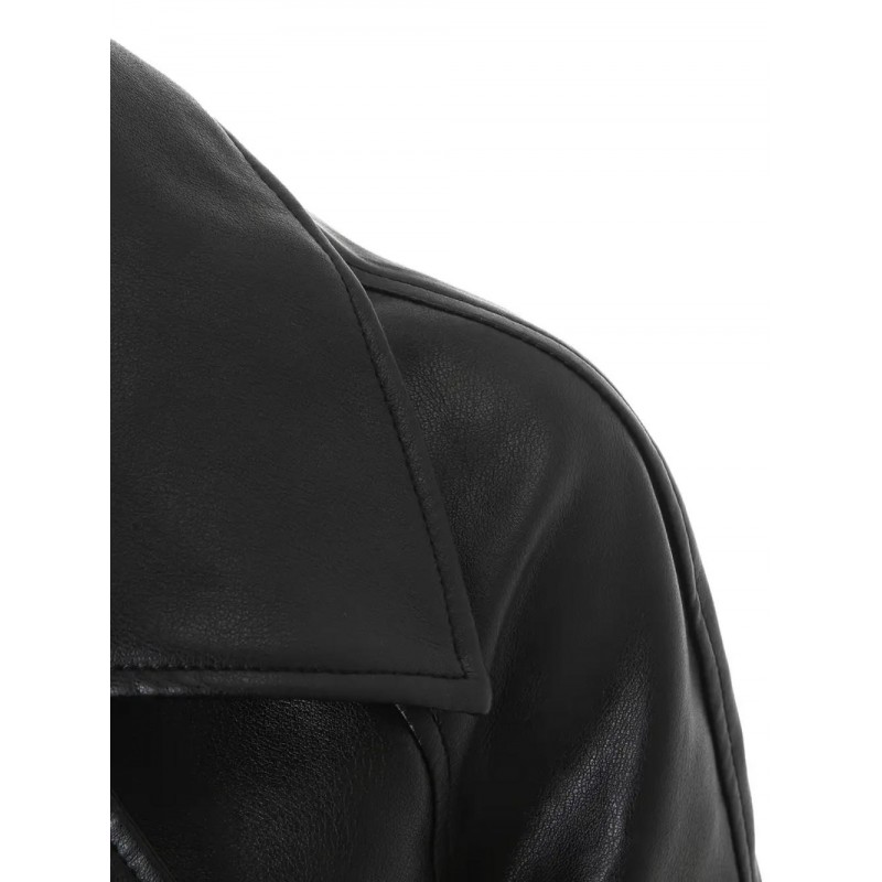 Aldra Rossi Womens Biker PU leather Jacket AG5183502
