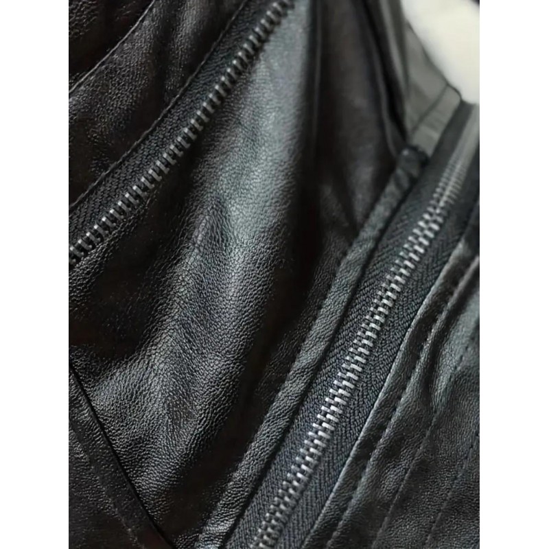 Aldra Rossi Womens Biker PU leather Jacket DW2732622