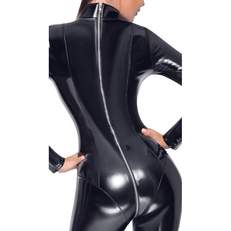 Black Level Vinyl Jumpsuit 28513931022