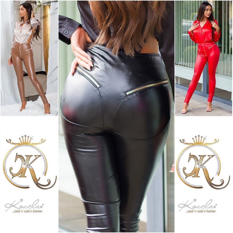 Koucla faux leather pants Thong Look 0000H20800R-E