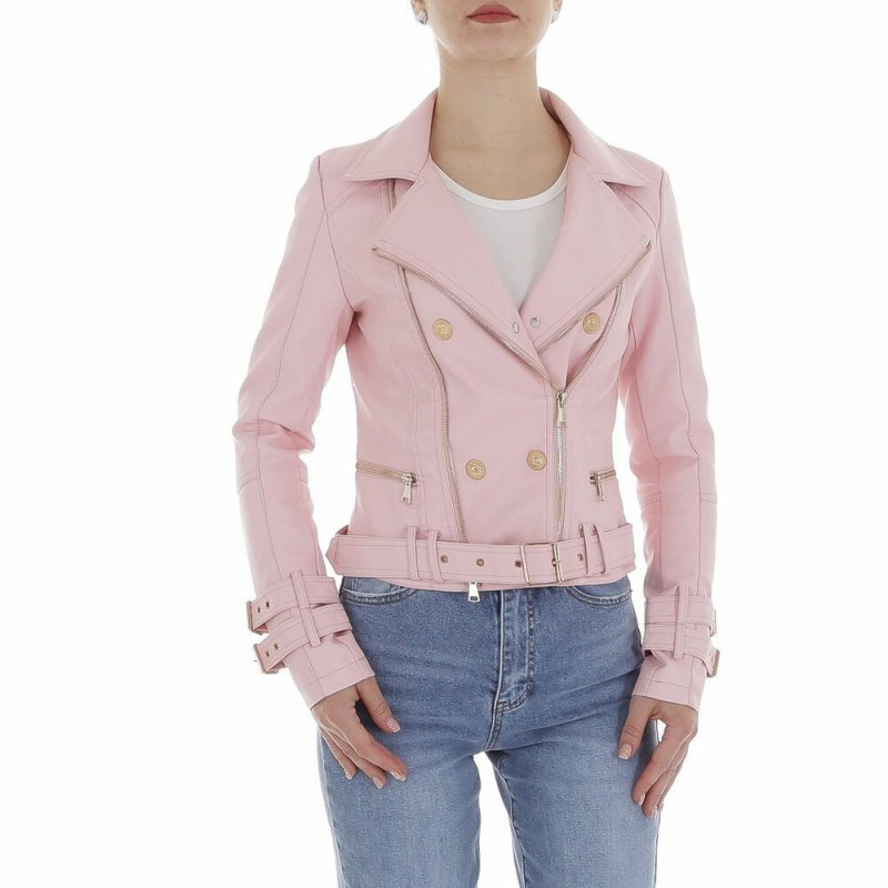 Noemi Kent PU Leather Biker Jacket KL-WS-986P