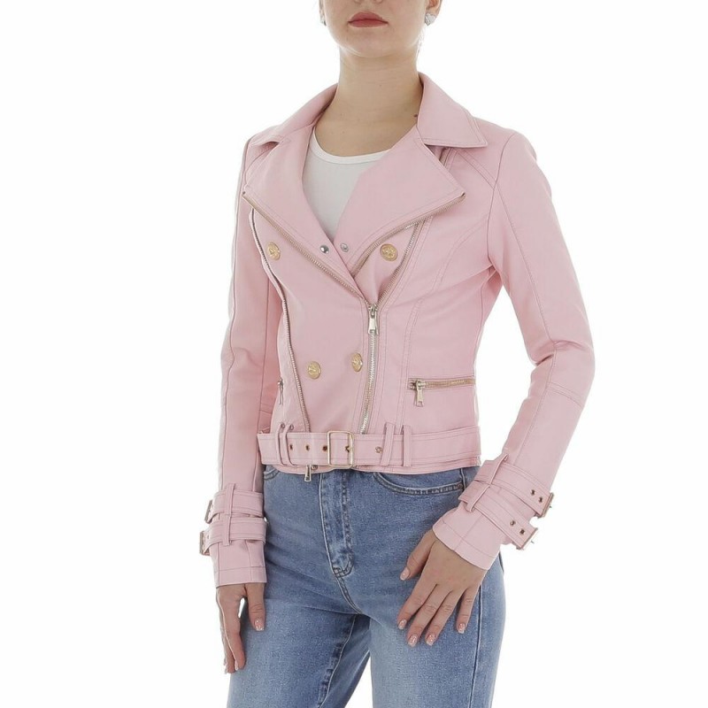 Noemi Kent PU Leather Biker Jacket KL-WS-986P