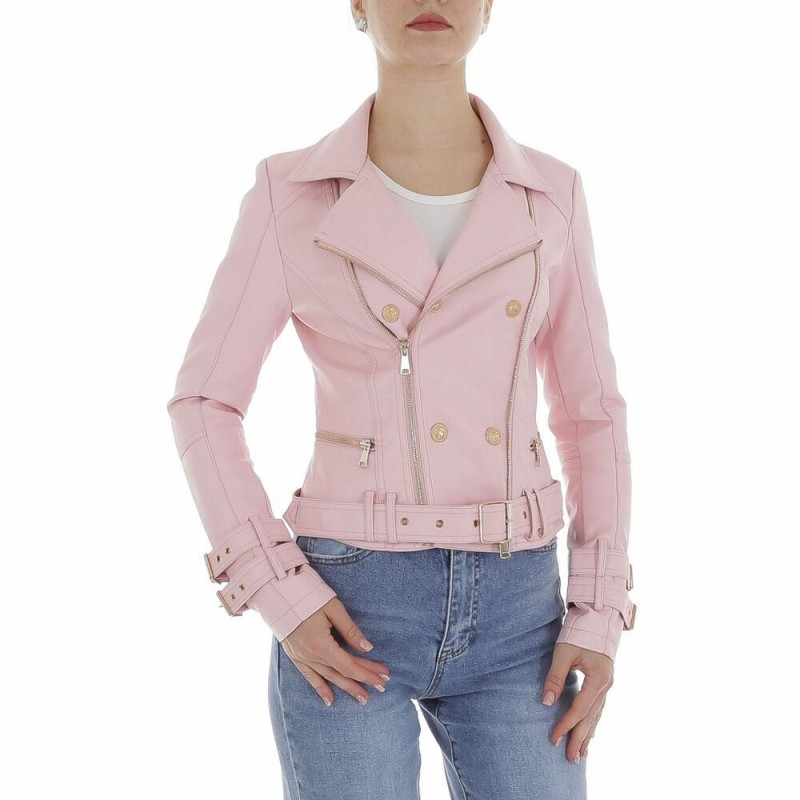 Noemi Kent PU Leather Biker Jacket KL-WS-986P