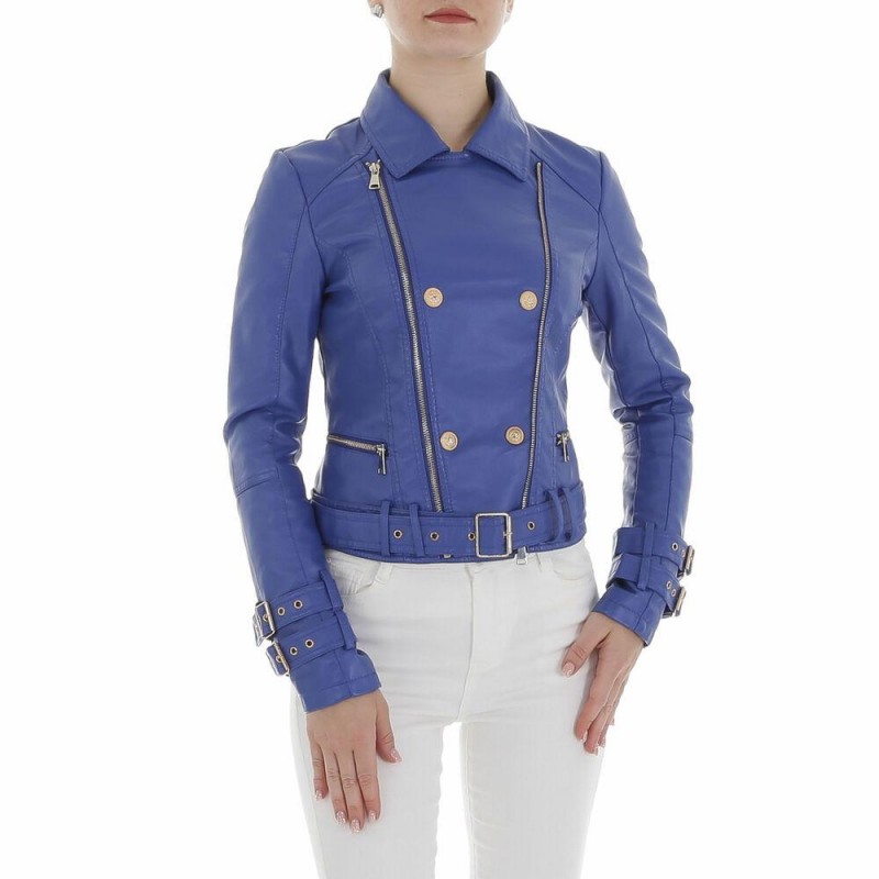 Noemi Kent PU Leather Biker Jacket KL-WS-986Bl