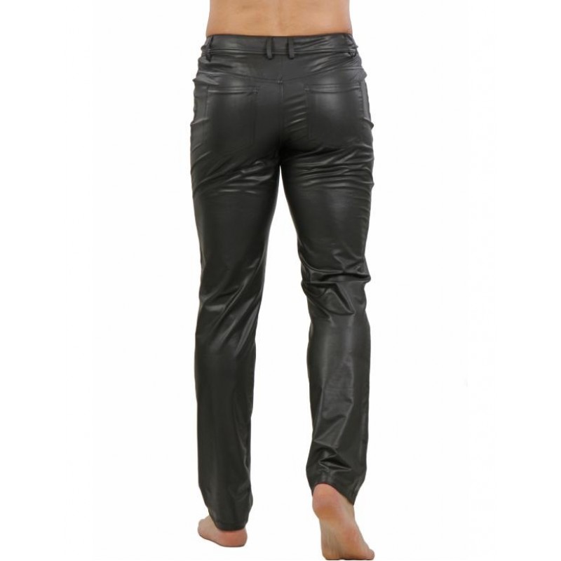 Spazm Mens Wetlook Trousers V1001W