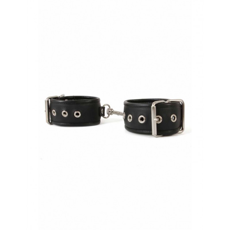 Spazm Leatherlook Handcuffs R1005-BK